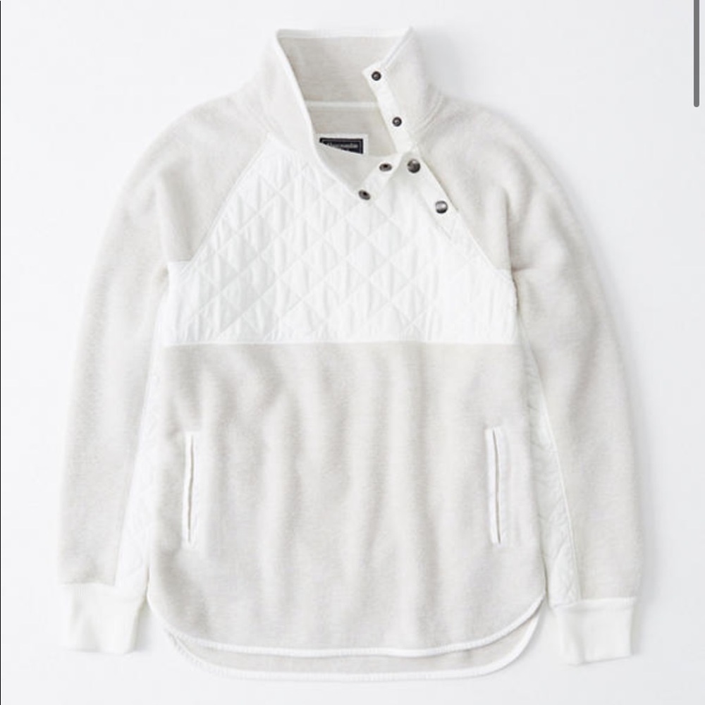 Asymetrical Snap-Up Fleece